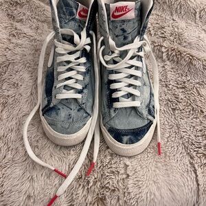 Nike Blazer Denim High-Top Sneakers